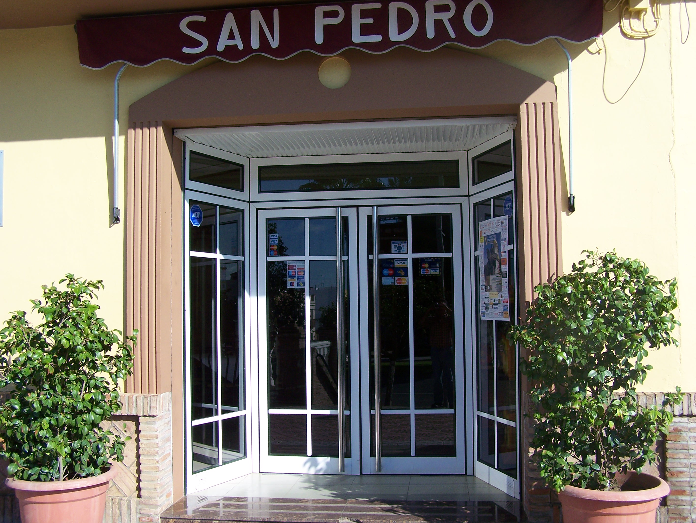 Acceso al Bar San Pedro